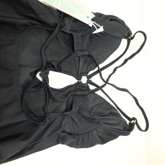 NWT  Keyhole Cut Out 1 PC Swimsuit L - Picture 7 of 8